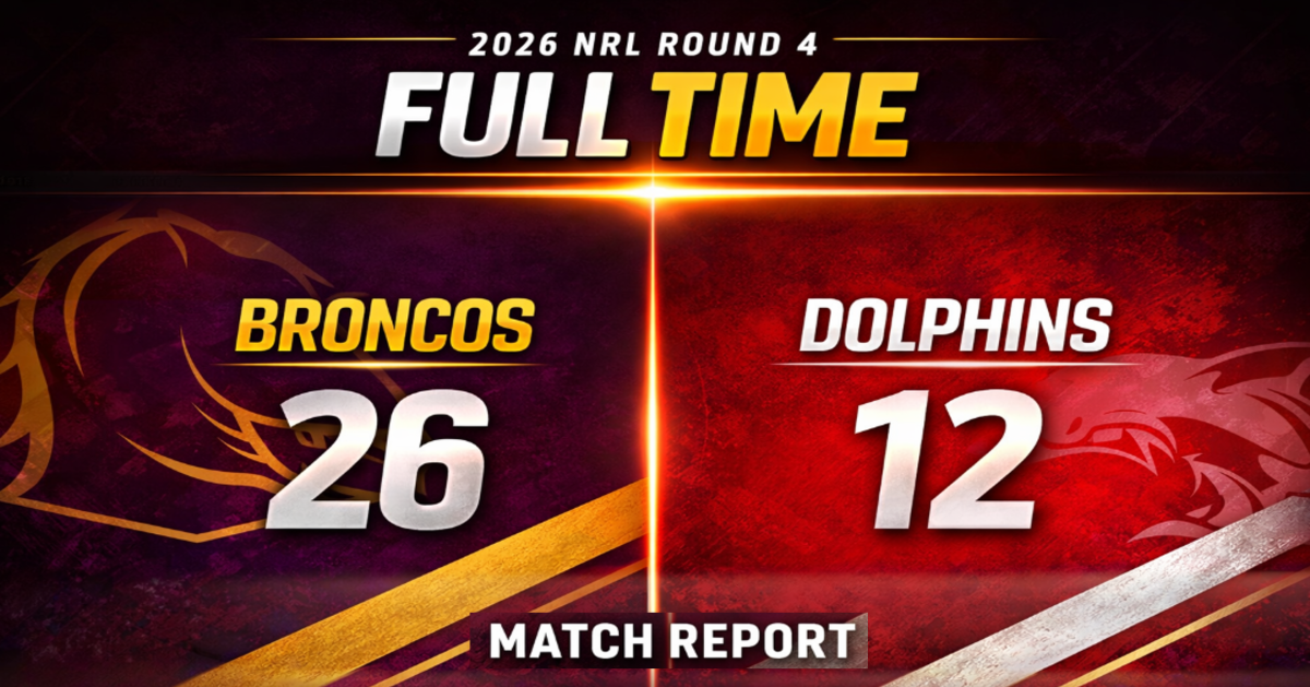 Battle of Brisbane NRL Round 4 Broncos vs Dolphins match report
