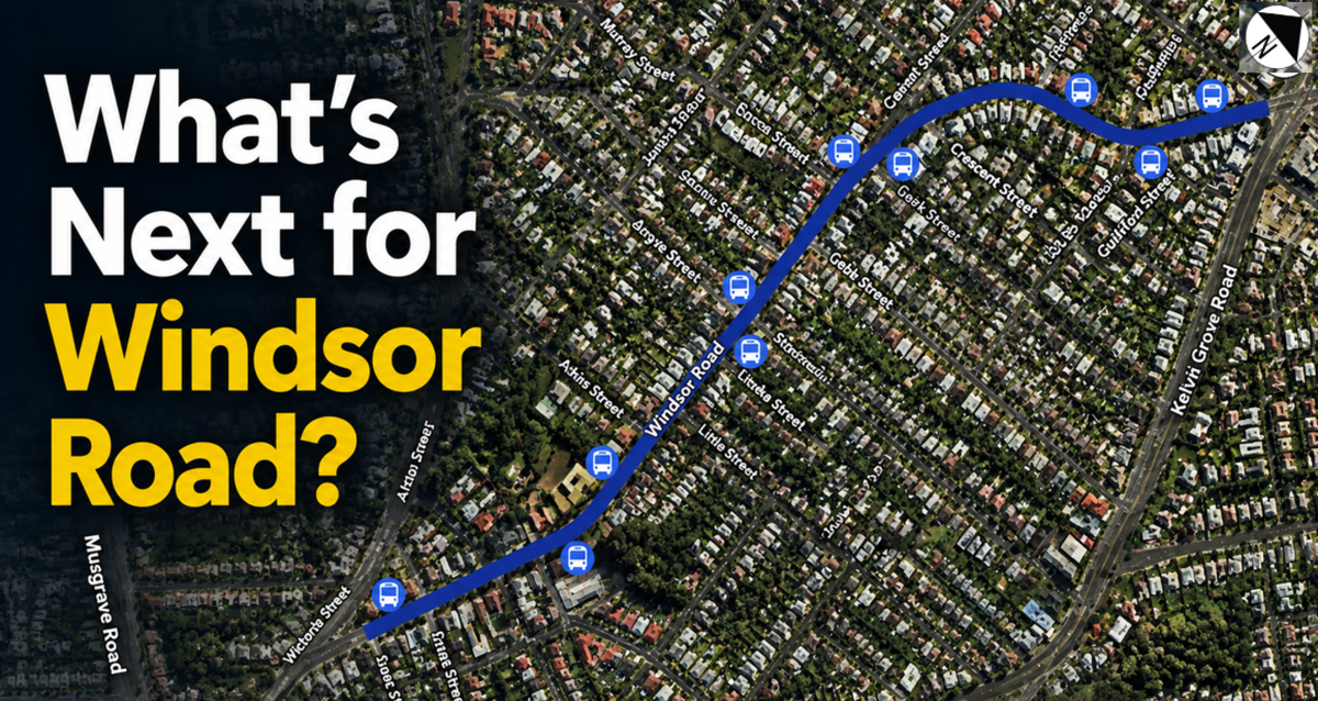 Windsor Road improvements Red Hill